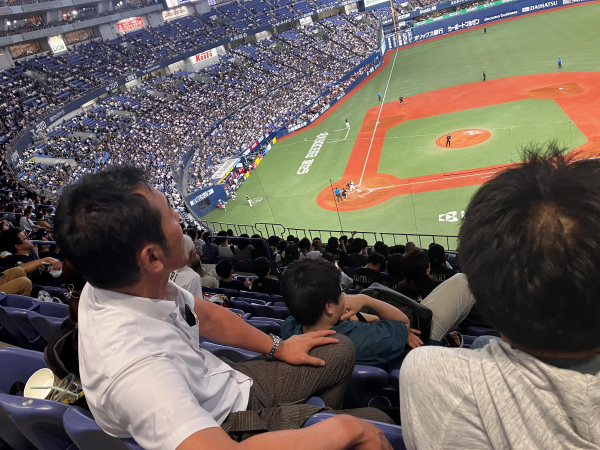 野球観戦小