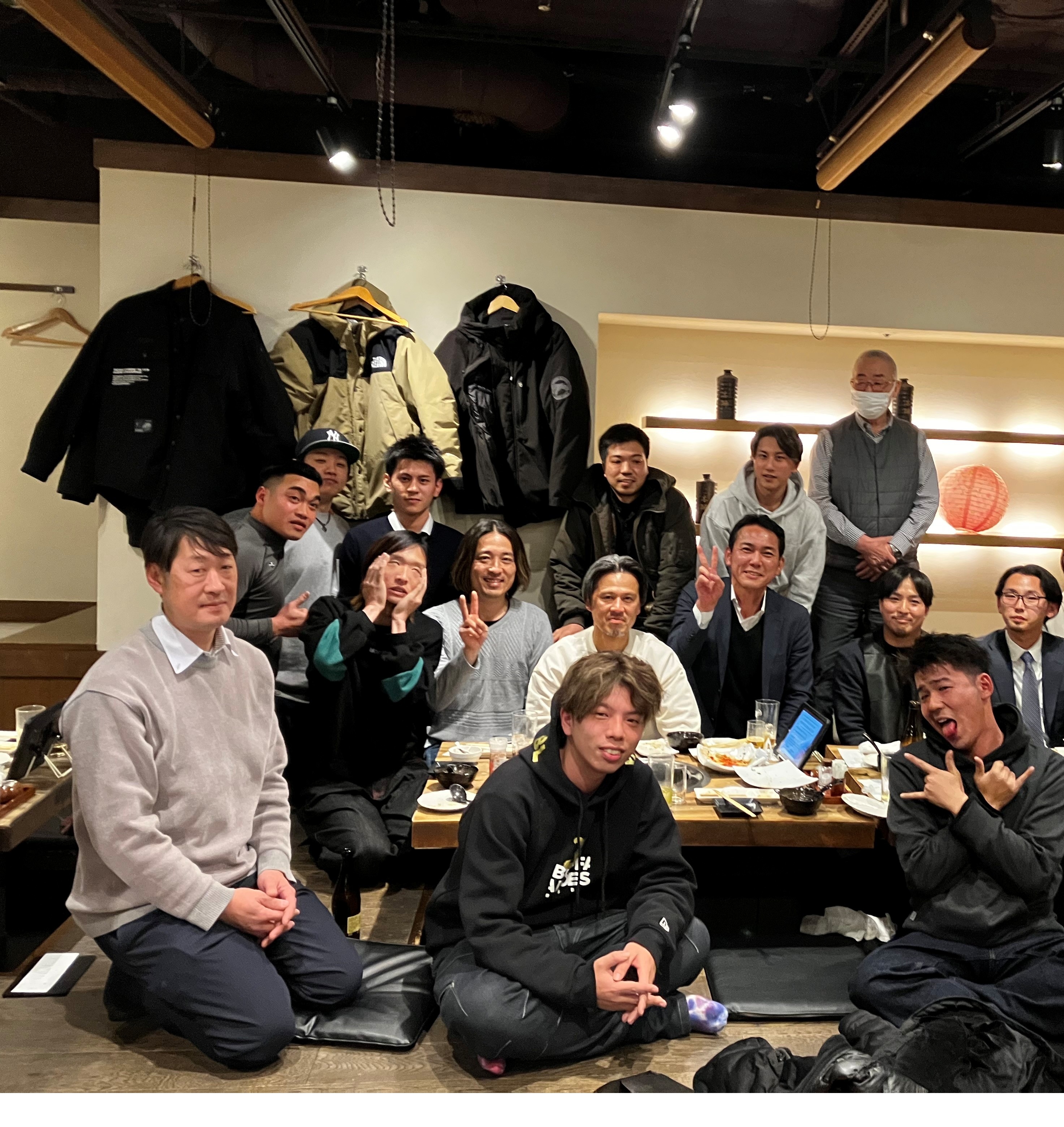 忘年会集合写真